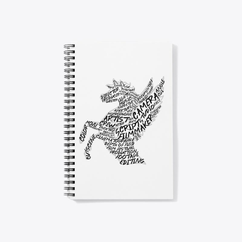 Pegasus Filmmaking Themed Notebook